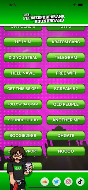 ‎PeeWee Purpdrank's Soundboard App screenshot 1