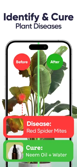 ‎Plant Identifier, Care: Planty App screenshot 1