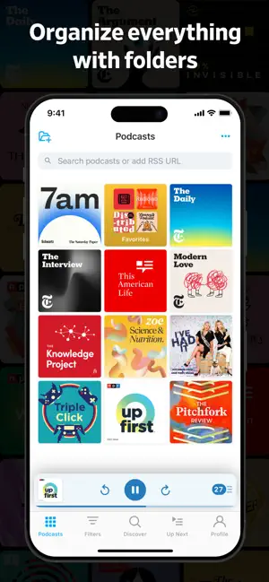 ‎Pocket Casts: Podcast Player App screenshot 1