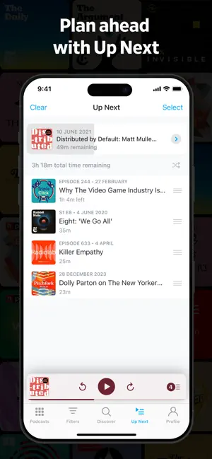 ‎Pocket Casts: Podcast Player App screenshot 1