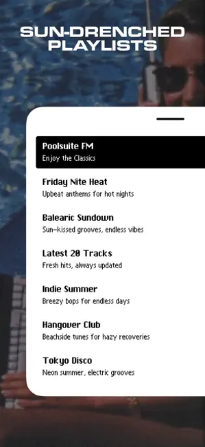 ‎Poolsuite FM App screenshot 1