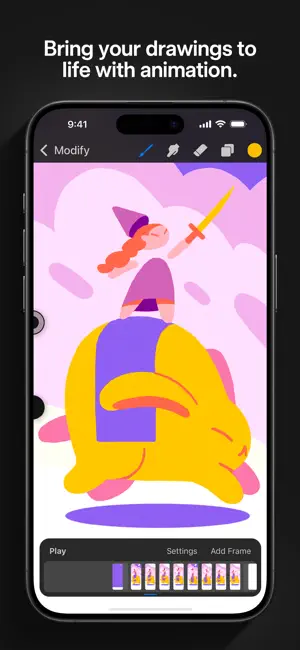 ‎Procreate Pocket App screenshot 1