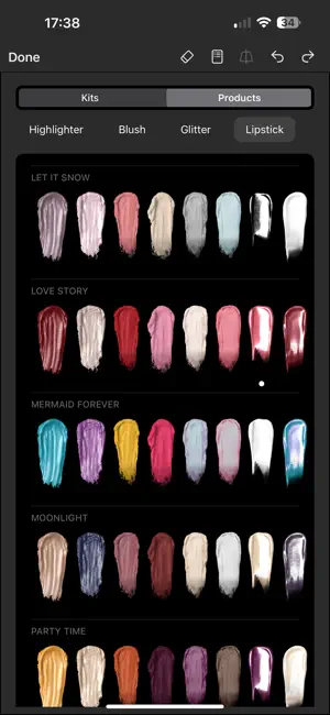 ‎Prêt à Makeup App screenshot 1