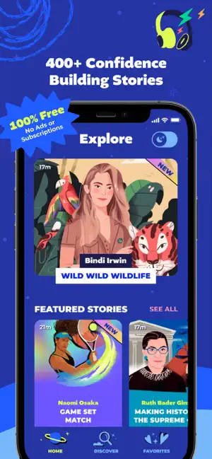 ‎Rebel Girls App screenshot 1