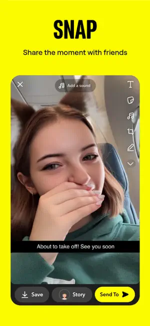 ‎Snapchat App screenshot 1