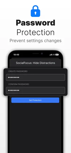 ‎SocialFocus: Hide Distractions App screenshot 1
