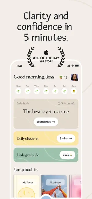 ‎Storia: Feel Better Daily App screenshot 1