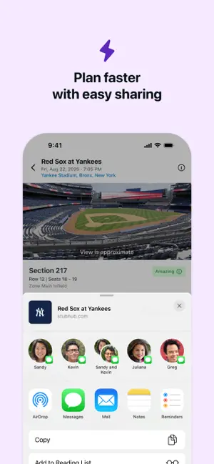 ‎StubHub: Event Tickets App screenshot 1