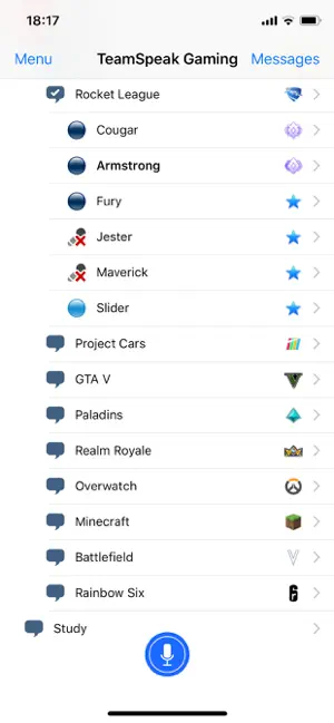 ‎TeamSpeak 3 App screenshot 1