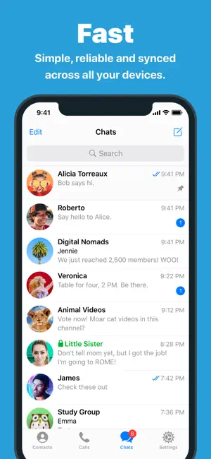 ‎Telegram Messenger App screenshot 1