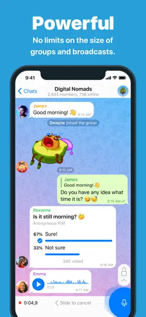 ‎Telegram Messenger App screenshot 1