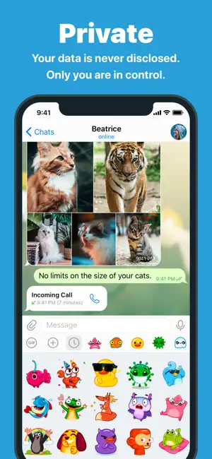 ‎Telegram Messenger App screenshot 1