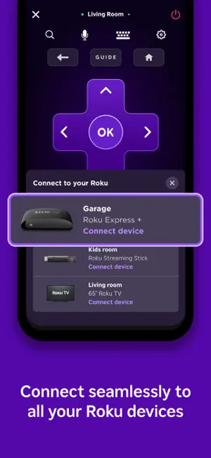 ‎The Roku App (Official) App screenshot 1