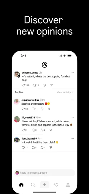 ‎Threads App screenshot 1