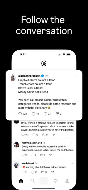‎Threads App screenshot 1