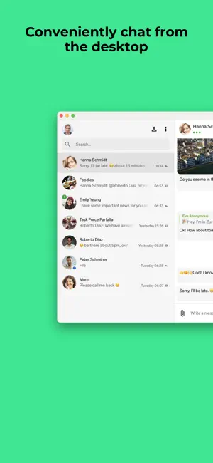 ‎Threema. The Secure Messenger App screenshot 1