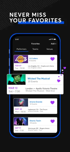 ‎Ticketmaster－Buy, Sell Tickets App screenshot 1