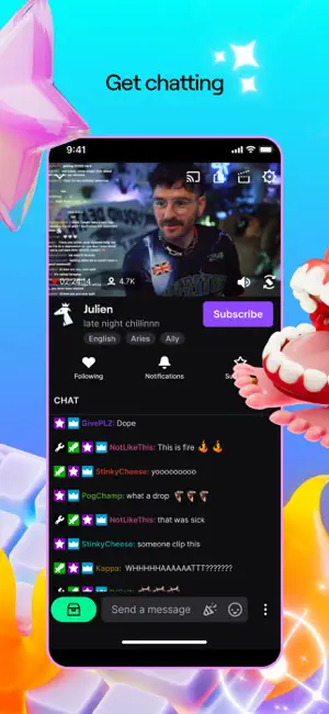 ‎Twitch: Live Streaming App screenshot 1