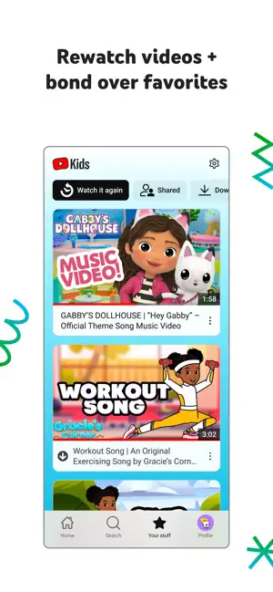 ‎YouTube Kids App screenshot 1