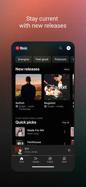 ‎YouTube Music App screenshot 1