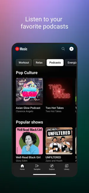 ‎YouTube Music App screenshot 1