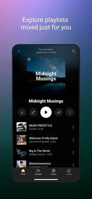 ‎YouTube Music App screenshot 1