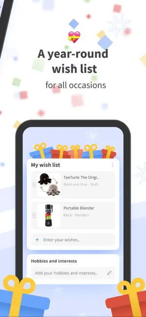 ‎drawnames | Secret Santa app App screenshot 1