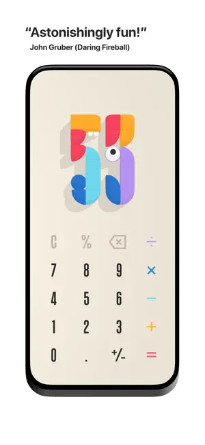 ‎(Not Boring) Calculator App screenshot 1