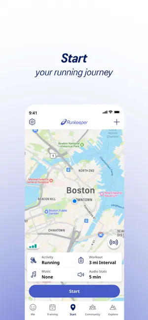 ‎ASICS Runkeeper—Run Tracker App screenshot 1