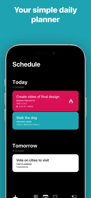 ‎Actions: To Do List Organizer App screenshot 1
