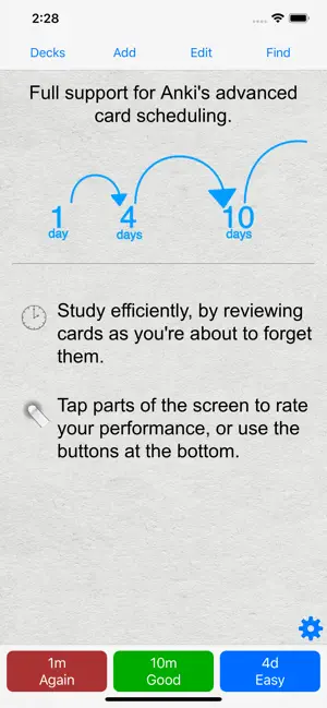 ‎AnkiMobile Flashcards App screenshot 1