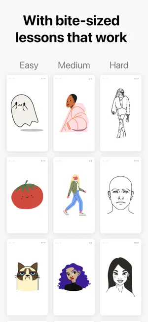 ‎ArtWorkout: Learn How to Draw App screenshot 1