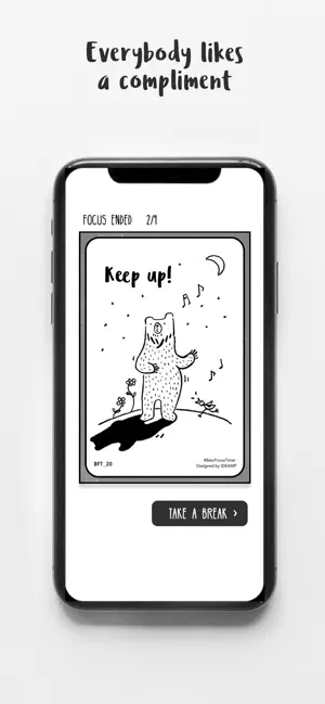 ‎Bear Focus Timer -Stay Focused App screenshot 1