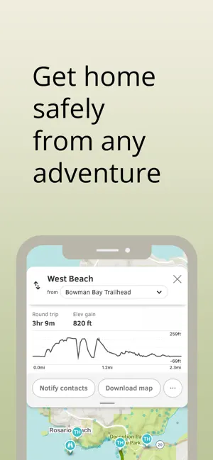 ‎Cairn: The Trail Safety App App screenshot 1
