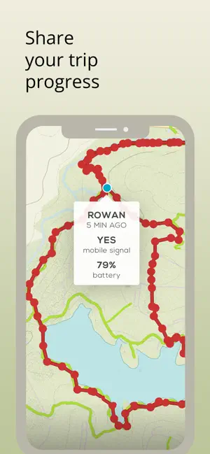 ‎Cairn: The Trail Safety App App screenshot 1