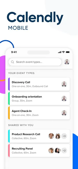 ‎Calendly Mobile App screenshot 1