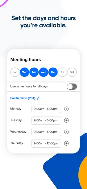 ‎Calendly Mobile App screenshot 1