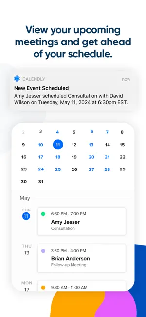 ‎Calendly Mobile App screenshot 1