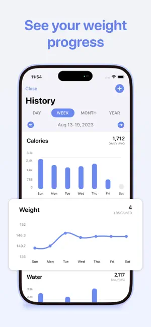 ‎Calorie Counter - Calory AI App screenshot 1