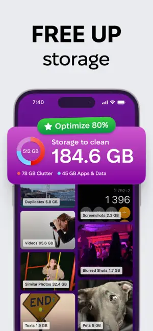 ‎CleanMy®Phone: Cleanup Storage App screenshot 1
