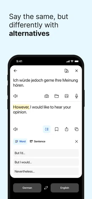 ‎DeepL Translate App screenshot 1