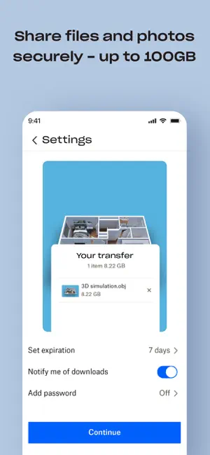 ‎Dropbox: Cloud Storage Backup App screenshot 1