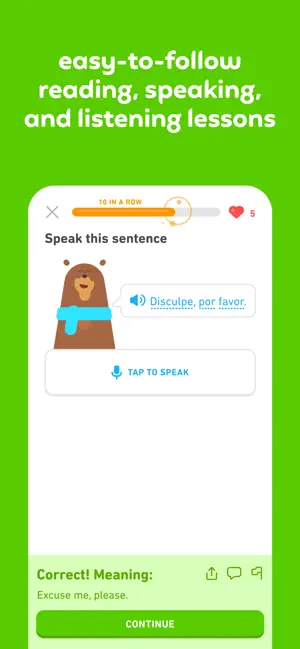 ‎Duolingo - Language Lessons App screenshot 1