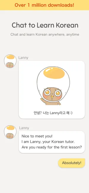 ‎Eggbun: Learn Korean Fun App screenshot 1