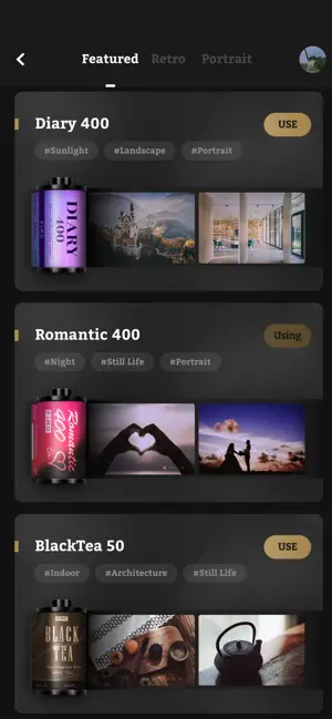 ‎FIMO - Analog Camera App screenshot 1