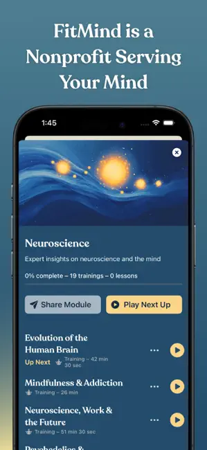 ‎FitMind: Mental Fitness App screenshot 1