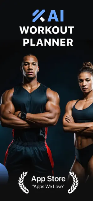 ‎Fitness AI Gym Workout Planner App screenshot 1