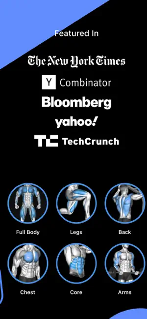 ‎Fitness AI Gym Workout Planner App screenshot 1