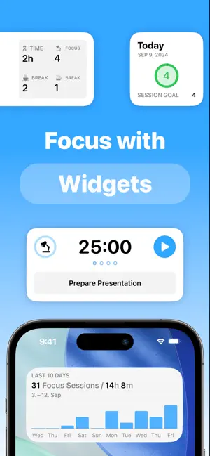 ‎Focus - Timer for Productivity App screenshot 1