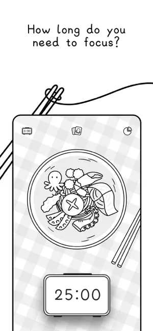 ‎Focus Noodles-Study timer App screenshot 1